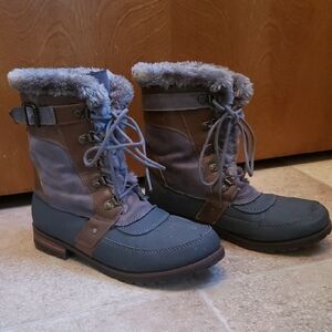 Rock and Candy stylish Winter Boots with Fur Trim